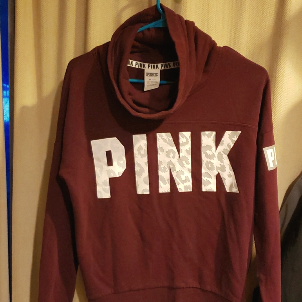 Pink victorias secret sweatshirt